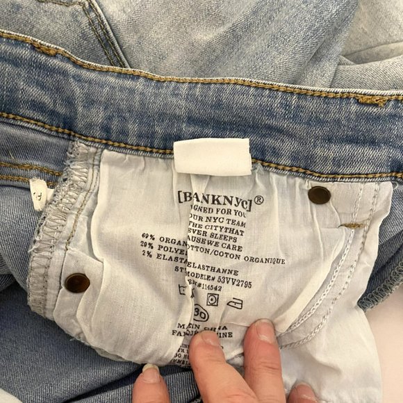 Blank NYC The Baxter Ribcage Straight Leg Jeans - 30 - Picture 10 of 11